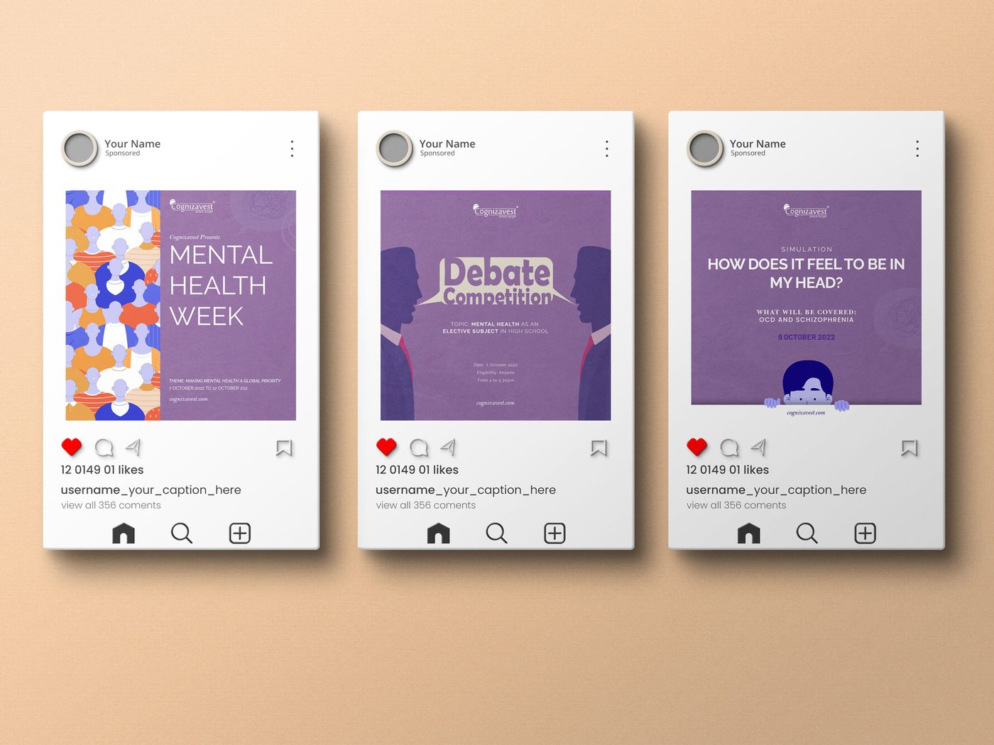 Mental Health Week illustrated campaign
